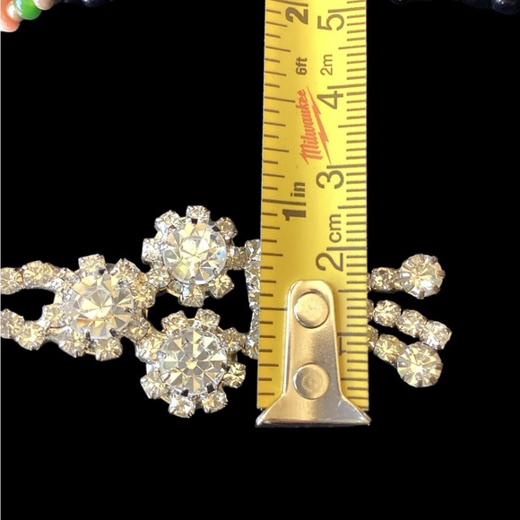 Vintage Crystal Chandelier Earrings (t10) - Picture 4 of 6